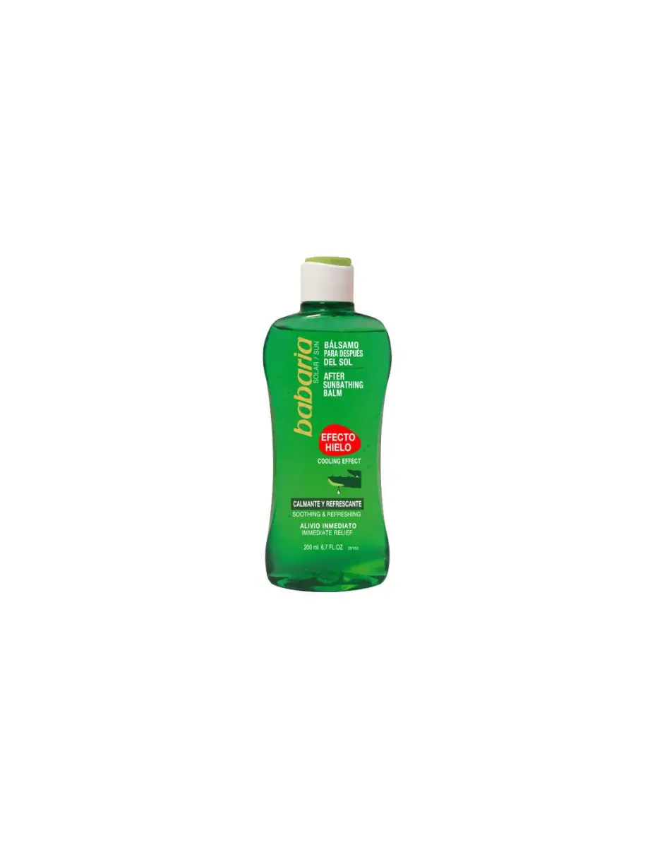 BABARIA SOL. AFTER SUN EFECTO HIELO ALOE 200 ML