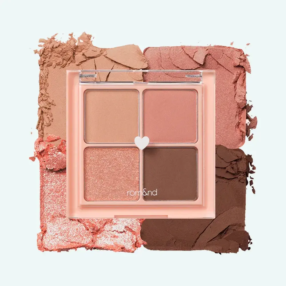 Rom&nd, Better Than Eyes, Eyeshadow Palette, 01, Dry Mango Tulip, 4, 6.5 g