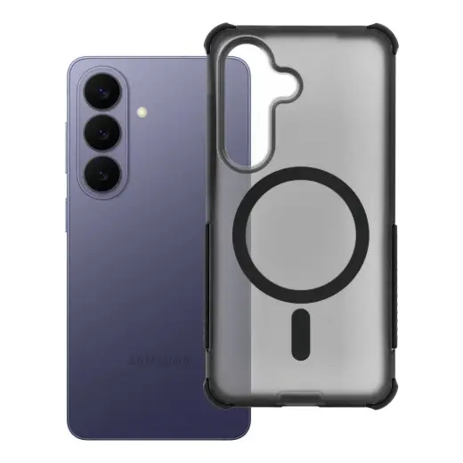 Forcell F-Protect BumperX Premium telefono dėklas su MagSafe palaikymu Samsung Galaxy S26 (S942) juodas