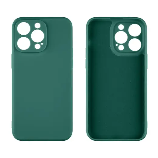 OBAL:ME Matte TPU telefoni ümbris iPhone 15 Pro Max roheline