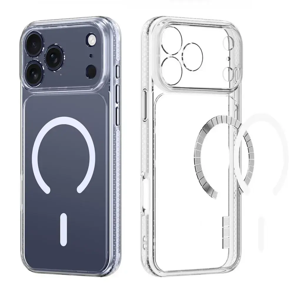 Dux Ducis Clin maciņš ar MagSafe atbalstu telefonam iPhone 18 Pro Max | iPhone 17 Pro Max caurspīdīgs