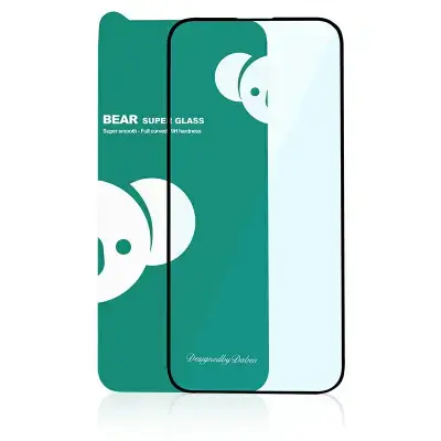 Reals Bear Super Hard grūdinto stiklo apsauga su rėmeliu telefonui Samsung Galaxy A56