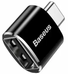 Baseus CATOTG-01 adapteris | USB-C uz USB 2.0 | melns