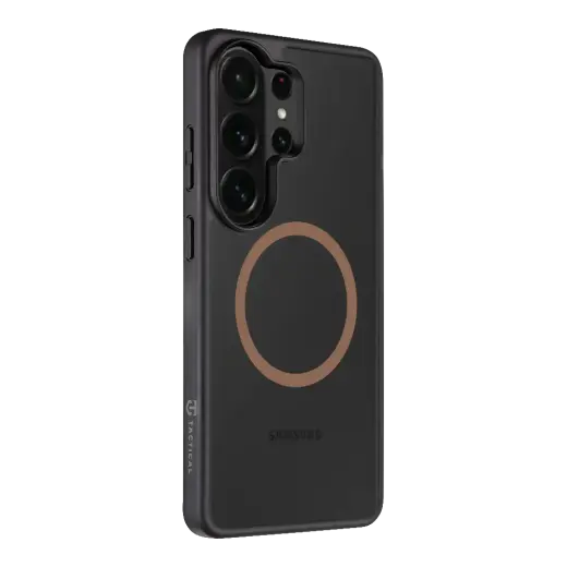 Tactical MagForce Hyperstealth 2.0 telefono dėklas su MagSafe palaikymu Samsung Galaxy S26 Ultra (S948) juodas smėlio spalvos
