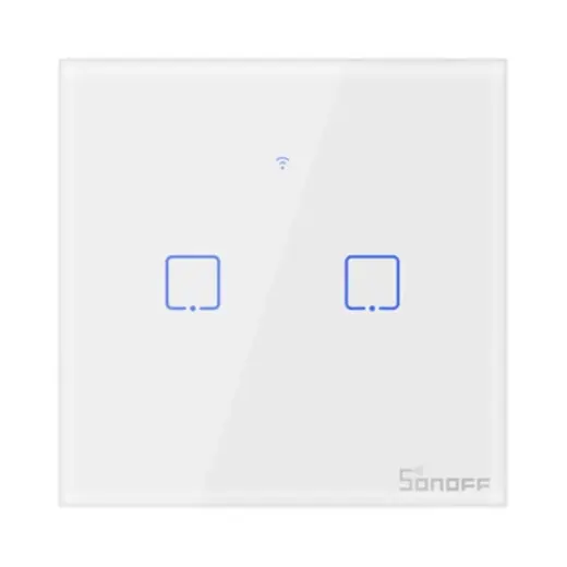 Smart Switch WiFi + RF 433 Sonoff T1 EU TX (2-channel)