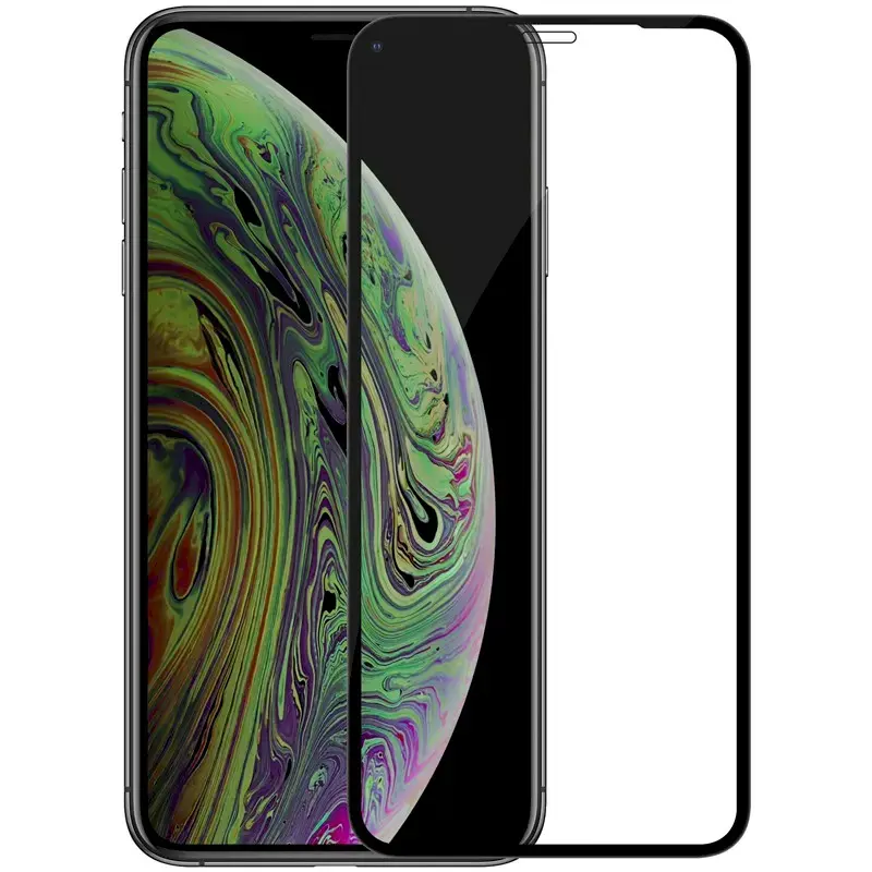 GoodBuy 9D grūdintas apsauginis stiklas telefonui iPhone 11 | iPhone XR su montavimo rėmeliu
