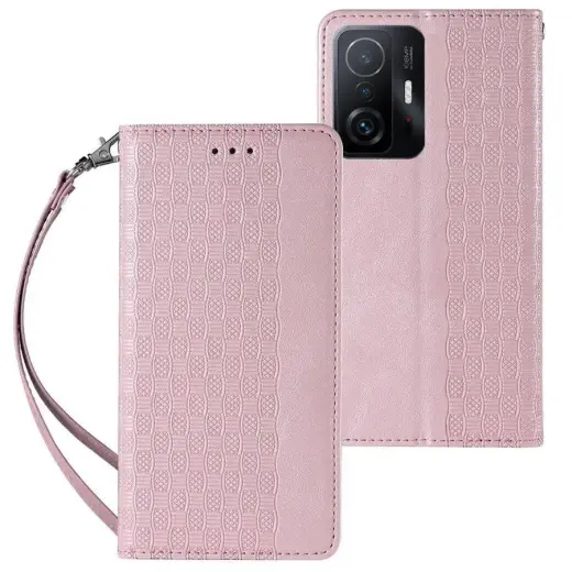 Fusion Magnet telefoni ümbris rihmaga Samsung Galaxy A23 5G (A236) roosa