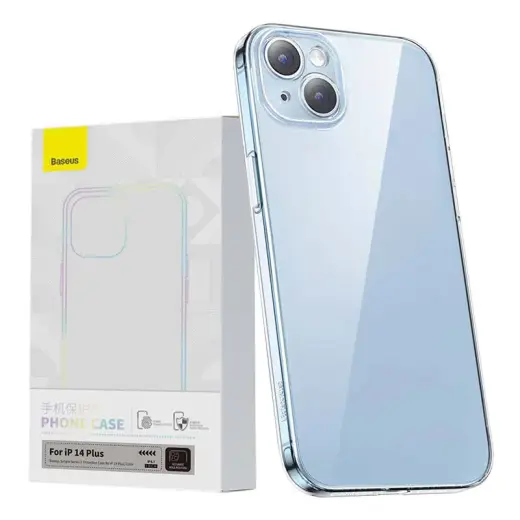 Baseus Simple maciņš telefonam iPhone 14 Plus caurspīdīgs