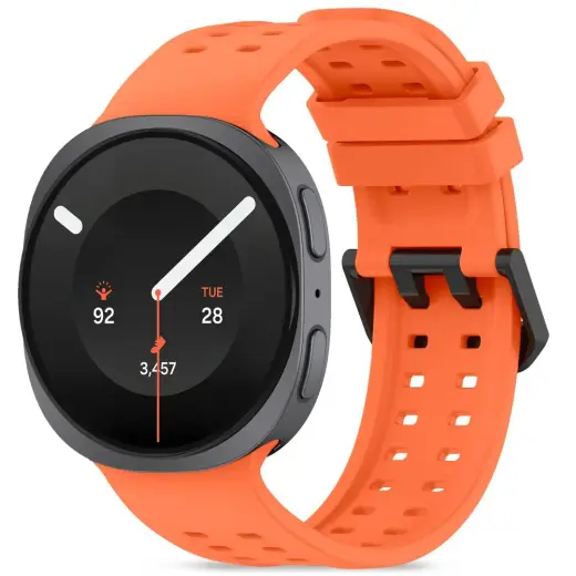 Tech-Protect Silicone Air smartwatch case for Samsung Galaxy Watch 8/9/Classic (40/44/46 mm) | orange