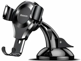 Baseus SUYL-XP01 Osculum Gravity auto turētājs melns