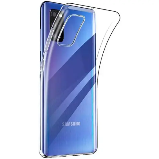 Fusion Ultra 2 mm Protect Silicone maciņš telefonam Samsung Galaxy A41 (A415) caurspīdīgs