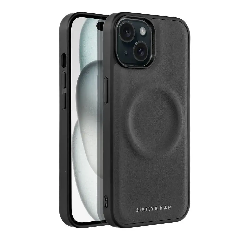 Roar Mag Morning phone case with MagSafe support for iPhone 15 Pro Max black