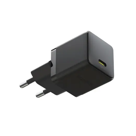 Baseus Palm tīkla lādētājs | 30W | PD, QC | USB-C | ar USB-C uz USB-C vadu komplektā | melns