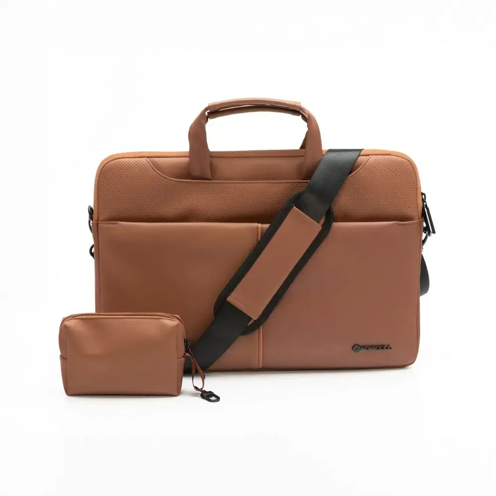 Forcell F-Protect Urban Style sülearvutikott 15.6" pruun