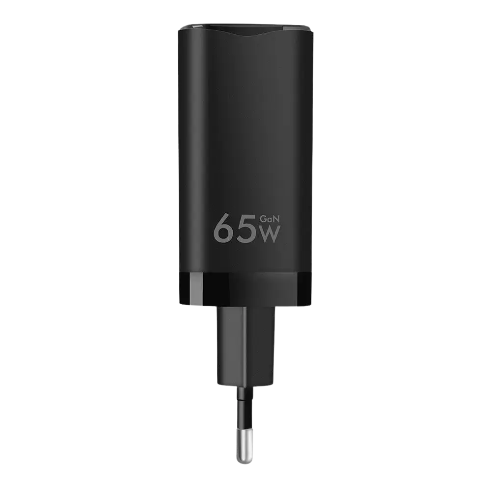 Tactical FlashBang 2.0 tīkla lādētājs | 65W | GaN | USB-C, USB-A | melns