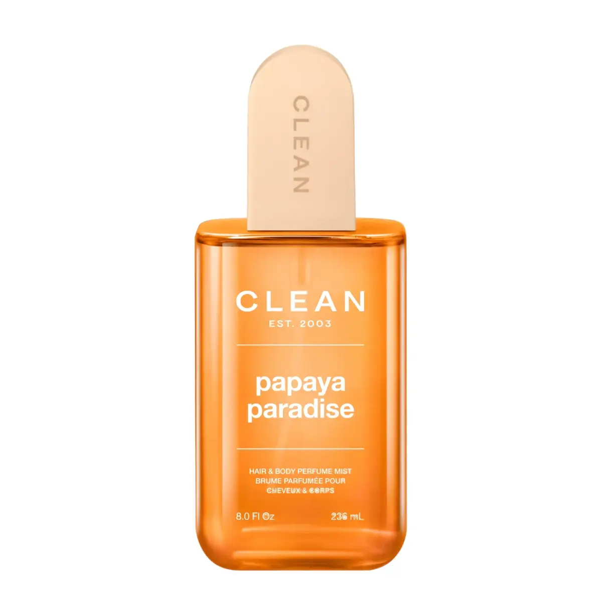 Clean, Papaya Paradise, Hair Scented Mist, For Women, 236 ml *Tester