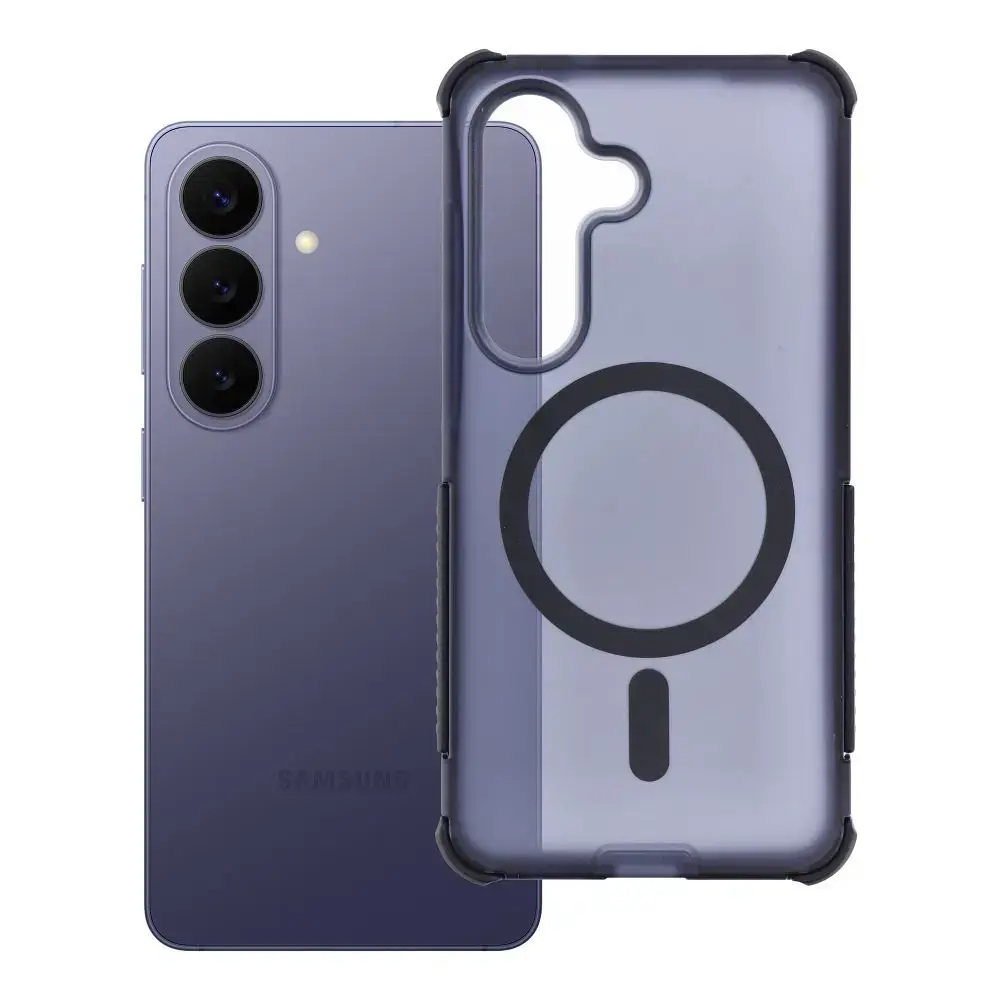 Forcell F-Protect BumperX Premium telefono dėklas su MagSafe palaikymu Samsung Galaxy S26 (S942) mėlynas