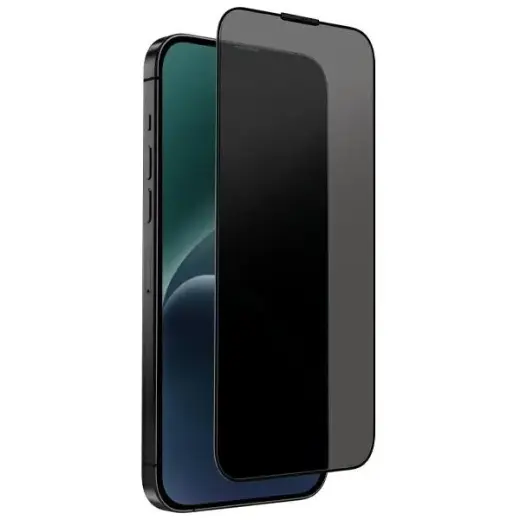 Uniq Optix защитное стекло для телефона iPhone 15 Pro Max с аппликатором (эффект приватности)