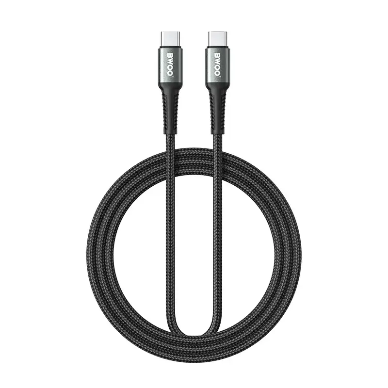 BWOO провод для передачи данных и зарядки | USB-C на USB-C | 60W | 2m