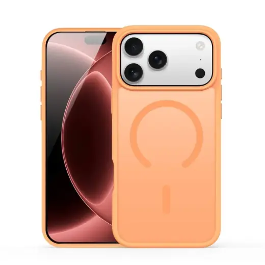 Dux Ducis Yind maciņš ar MagSafe atbalstu telefonam iPhone 18 Pro Max | iPhone 17 Pro Max oranžs