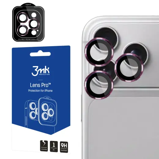 3mk Lens Protection Pro kameros apsauginis stiklas telefonui iPhone 18 Pro | iPhone 18 Pro Max