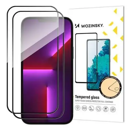 Wozinsky Full Glue karastatud kaitseklaas telefonile iPhone 15 Plus paigaldusraamiga