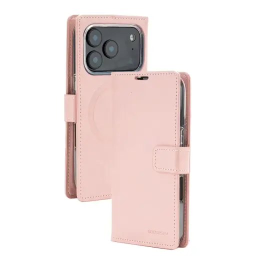 Mercury BlueMoon Diary чехол с поддержкой MagSafe для телефона iPhone 17 Pro | iPhone 18 Pro золотой