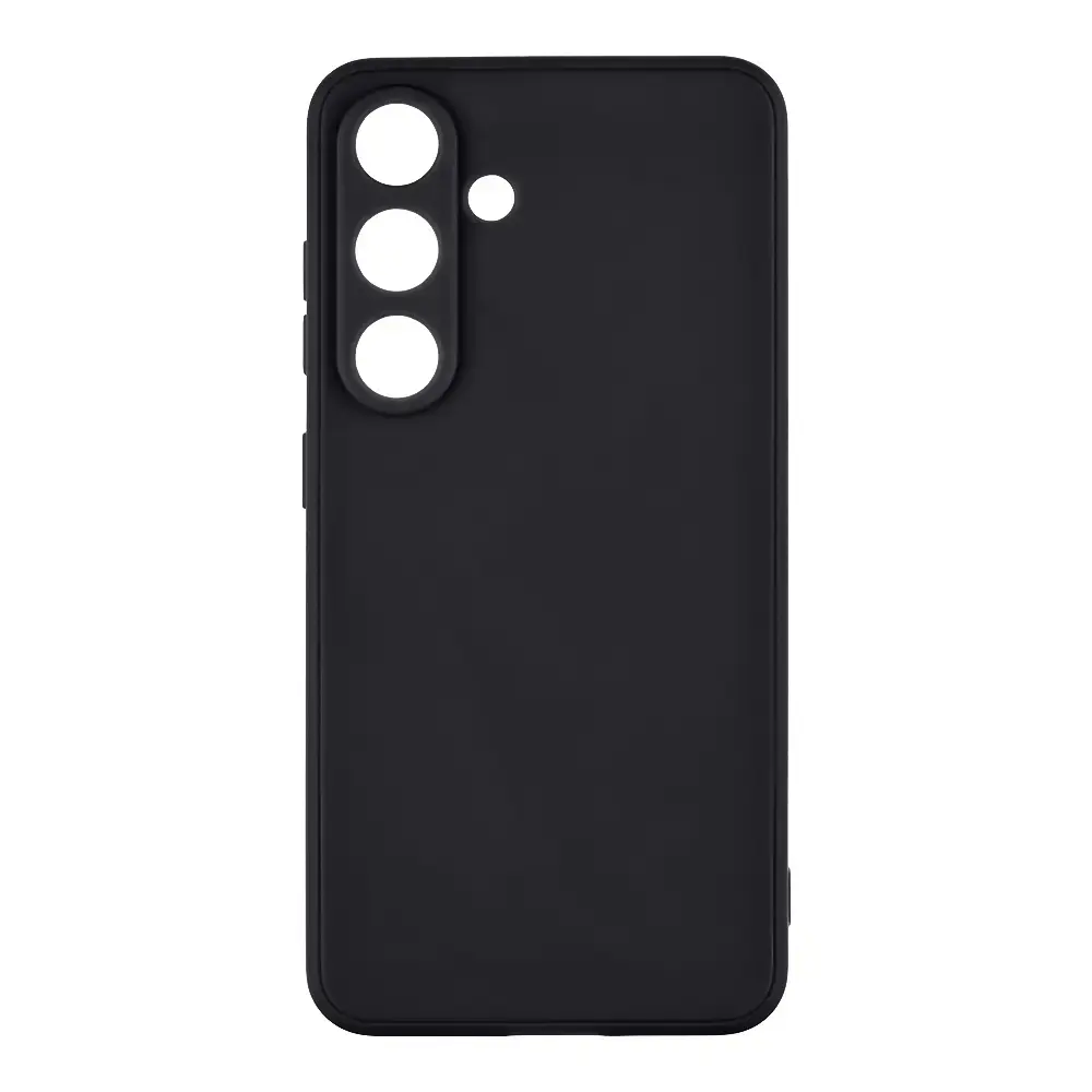 OBAL:ME Matte TPU telefoni ümbris Samsung Galaxy S25 (S931) must