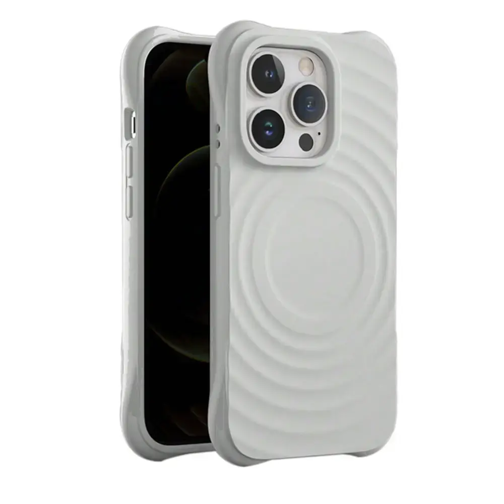 Circle Mag phone case with MagSafe support for iPhone 12 | iPhone 12 Pro gray