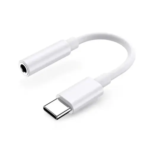 Samsung GP-TGU023AE adapteris | USB-C uz 3.5mm | balts