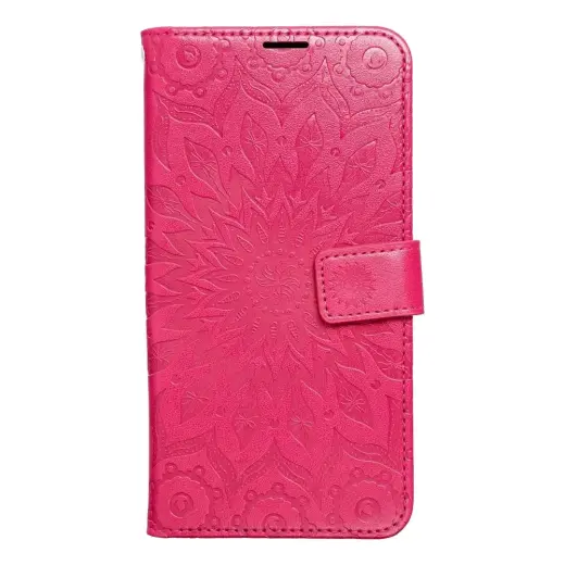 MEZZO mandala grāmatveida maciņš telefonam Samsung Galaxy A17 4G (A175) rozā