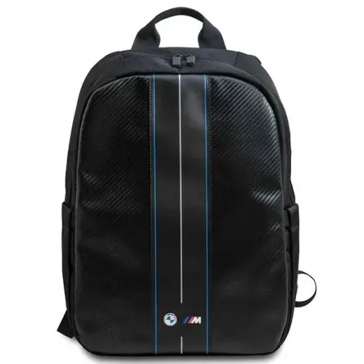 Plecak BMW BMBP15COMSCAKL 15" czarny|black Carbon Blue Stripes