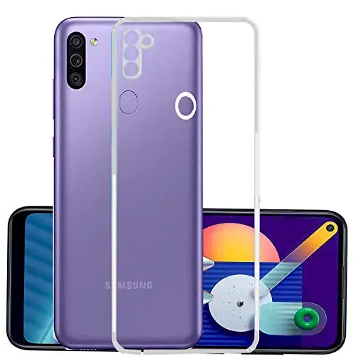 Fusion Ultra 1 mm Protect maciņš telefonam Samsung Galaxy M11 (M115) caurspīdīgs