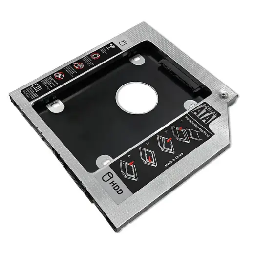 Qoltec HDD Caddy for laptop 2.5" HDD | 9.5 mm