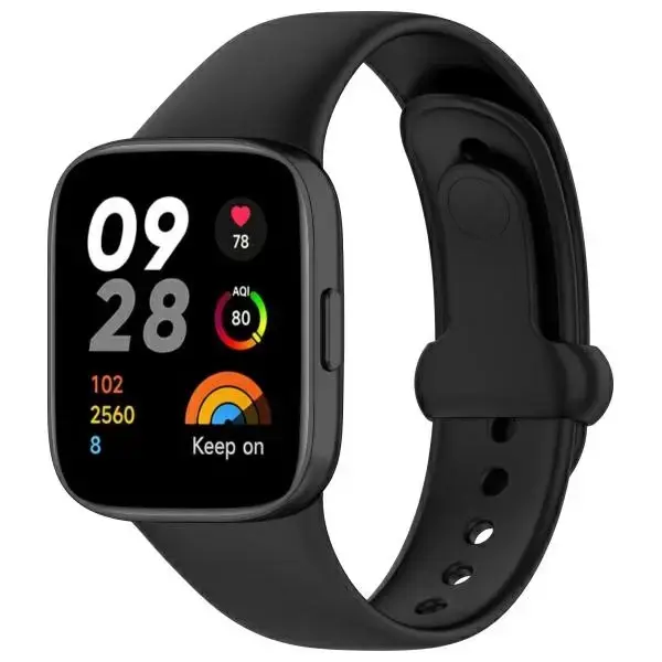 Beline viedpulksteņa siksniņa priekš Redmi Watch 3 | melna