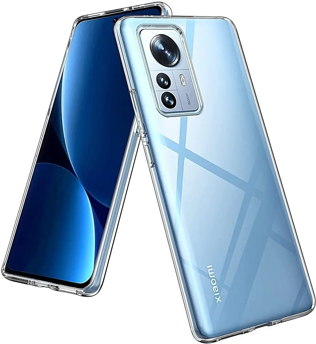 Fusion Ultra silicone phone case for Poco M5 transparent