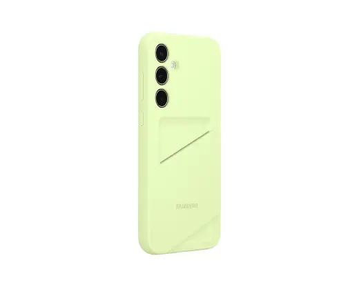 Samsung EF-OA356TME Card Slot grāmatveida maciņš telefonam Samsung Galaxy A35 5G (A356) zaļš
