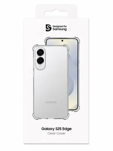 Samsung GP-FPS937AE Clear maciņš telefonam Samsung Galaxy S25 Edge (S937) caurspīdīgs