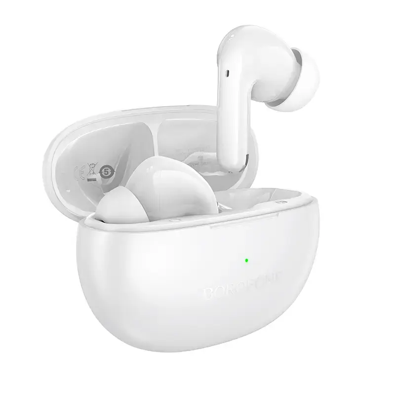 Borofone TWS Bluetooth Earphones FQ16 Star ANC+ENC smart AI white