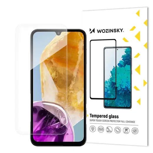 Wozinsky Tempered Glass aizsargstikls telefona ekrānam Galaxy M15 5G