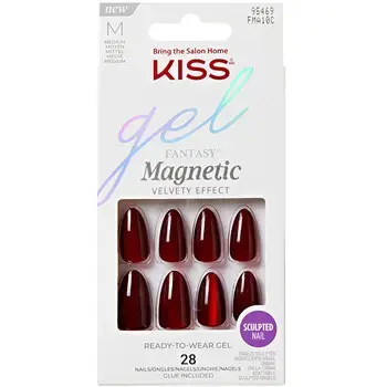 Kiss My Face Gel Fantasy Magnetic BeatBelles - Umělé nehty ( 28 ks )
