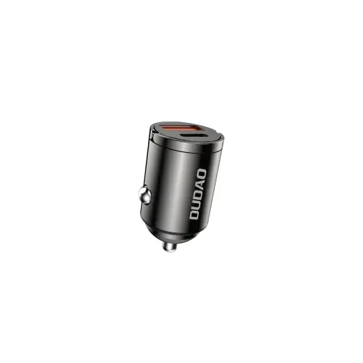Dudao R3MAX automašīnas lādētājs | 48W | USB-A, USB-C | melns