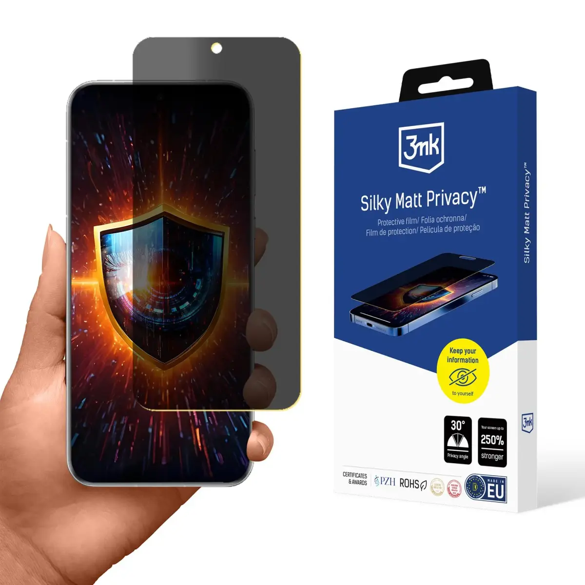 Huawei Pura 70 Pro - 3mk Silky Matt Privacy